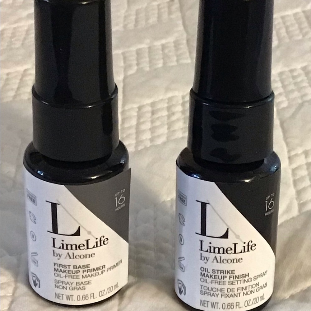Set of LimeLife first base makeup primer and oil strike makeup finish